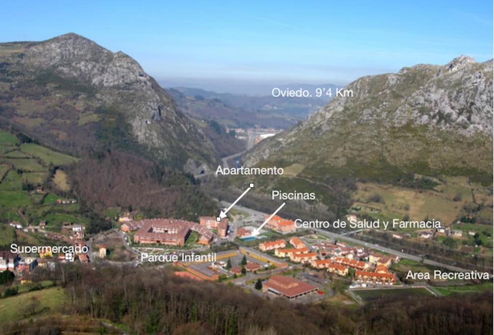 Santa Eulalia de MorcinEl Angliru 3アパートメント エクステリア 写真